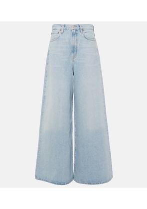 Agolde Nolan mid-rise wide-leg jeans