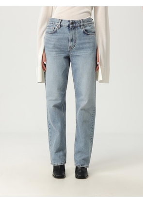 Jeans TOTEME Woman color Gnawed Blue