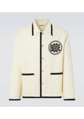 Bode Beaded wool jacket
