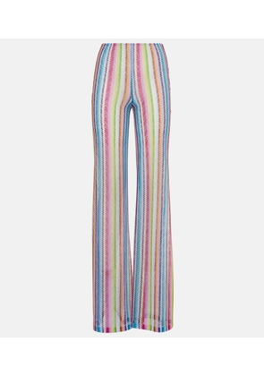 Missoni Zigzag high-rise flared pants