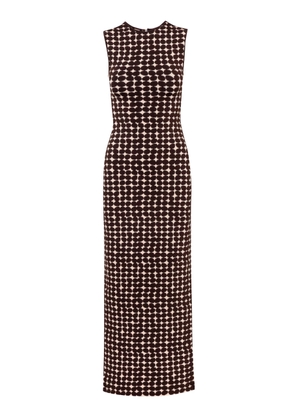 Pepa Pombo Simone Patterned Maxi Dress - Moda Operandi