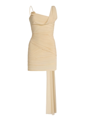 Maygel Coronel Hilvan Ruched Jersey Mini Dress - Moda Operandi