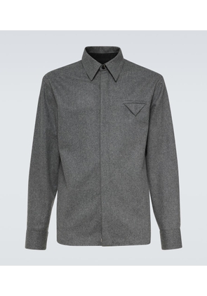 Bottega Veneta Wool flannel shirt