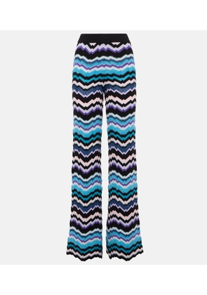 Missoni Zig Zag high-rise flared pants