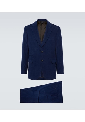 Brioni Cotton and cashmere corduroy suit