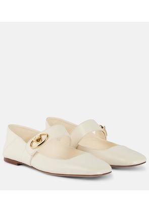 Valentino Garavani VLogo Locker Mary Jane flats