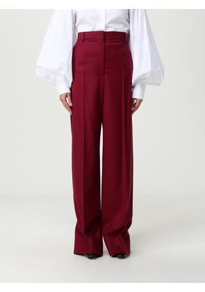 Pants STELLA MCCARTNEY Woman color Burgundy