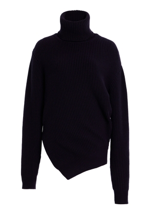 Michael Kors Collection Asymmetric Cashmere Turtleneck Sweater - Moda Operandi