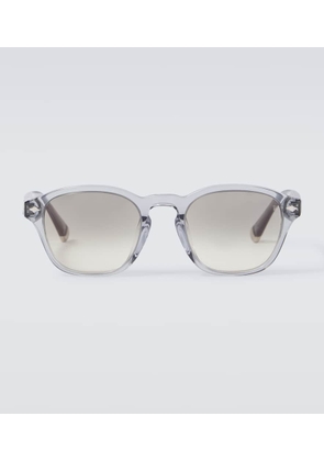 Brunello Cucinelli Intarsia Rays round sunglasses