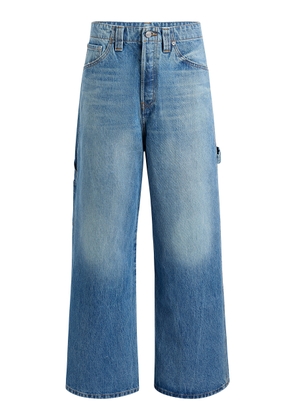 Khaite Sowen Mid-Rise Wide-Leg Jeans - Moda Operandi