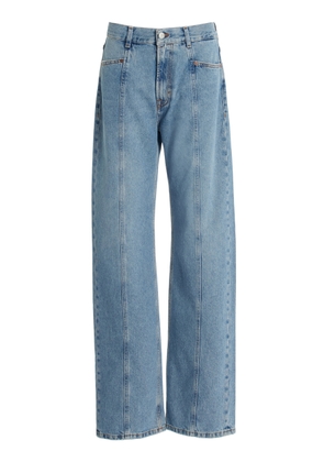 House of Dagmar Rigid High-Rise Wide-Leg Jeans - Moda Operandi