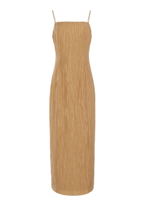 By Malene Birger Lucille Plissé Midi Dress - Moda Operandi