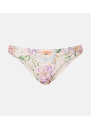 Zimmermann Halliday Skinny floral bikini bottoms