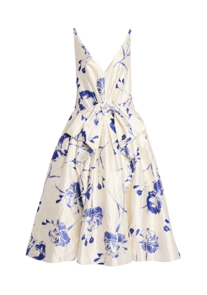 Erdem Bow-Detailed Midi Dress - Moda Operandi