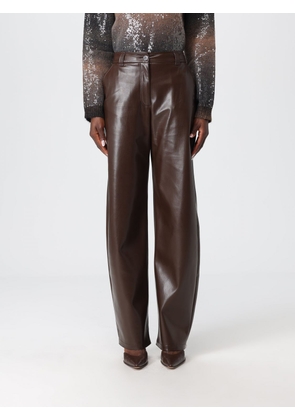 Pants PINKO Woman color Dark