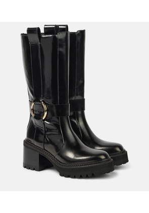 See By Chloe New Ring 60 leather knee-high boots