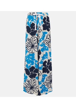 Faithfull Kartika floral wide-leg pants