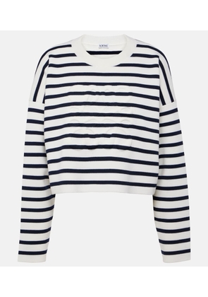 Loewe Anagram cotton jersey sweatshirt