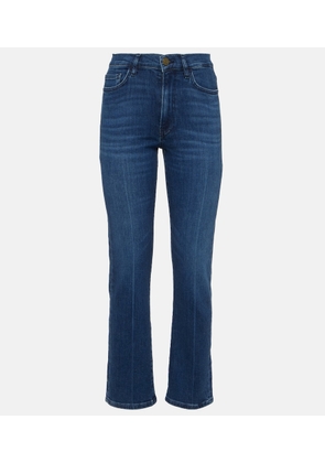 Frame Le High Straight mid-rise jeans