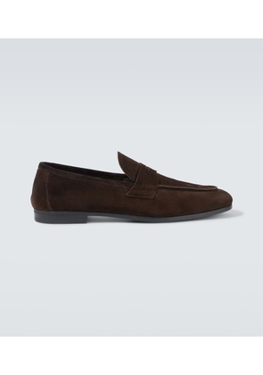 Tom Ford Sean suede penny loafers