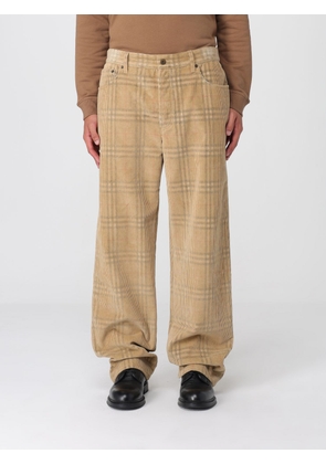 Pants BURBERRY Men color Sand