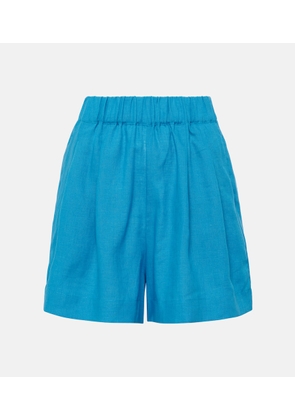 Asceno Zurich linen Bermuda shorts