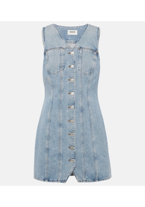 Agolde Trina denim minidress