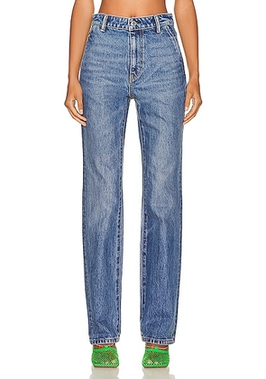 Alexander Wang High Waisted Slim Jeans in Vintage Medium Indigo - Denim-Medium. Size 25 (also in ).