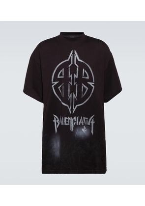 Balenciaga Metal BB cotton jersey T-shirt