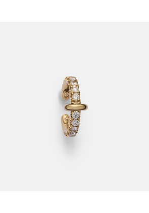 Spinelli Kilcollin 18kt gold single ear cuff with diamonds