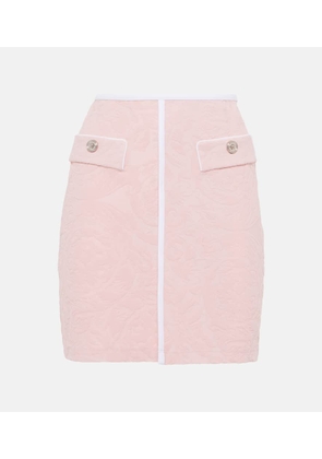 Versace Barocco terry miniskirt