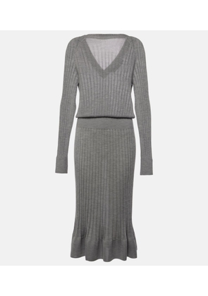 Proenza Schouler Eden wool-blend midi dress