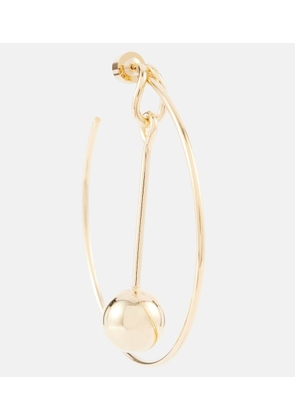 Jacquemus Asymmetric hoop earrings