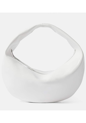 Khaite Olivia patent leather shoulder bag