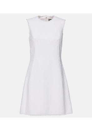 Dolce&Gabbana Capri cotton-blend tweed minidress