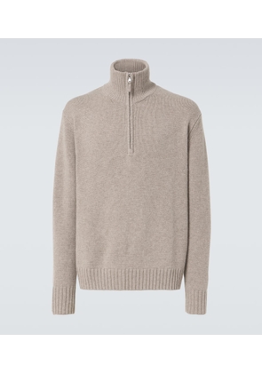 Allude Cashmere half-zip sweater