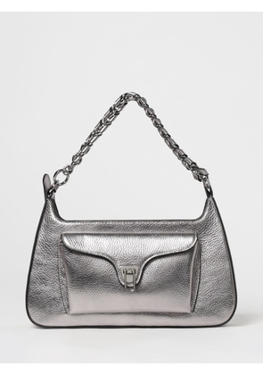 Shoulder Bag COCCINELLE Woman color Silver