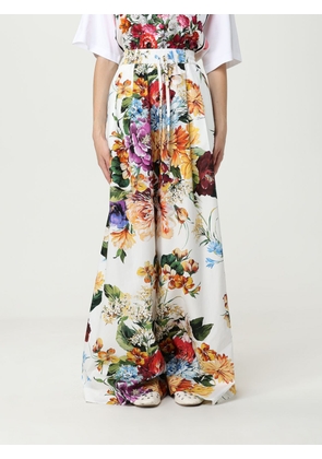 Pants DOLCE & GABBANA Woman color White
