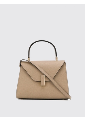 Handbag VALEXTRA Woman color Sand