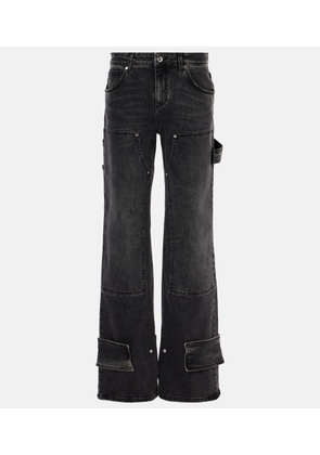 Blumarine Low-rise straight jeans