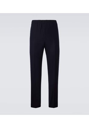 Loro Piana Jan wool and cashmere straight pants