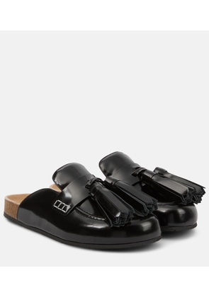 JW Anderson Tasseled leather mules