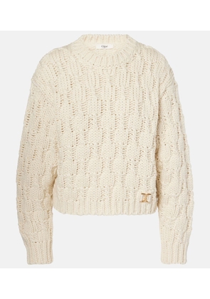 Chloe Wool, silk, and cashmere sweater