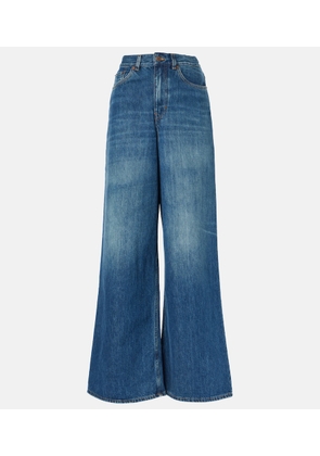 Chloe High-rise wide-leg jeans