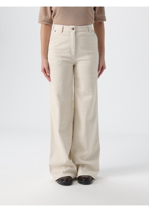 Jeans AGNONA Woman color Ecru