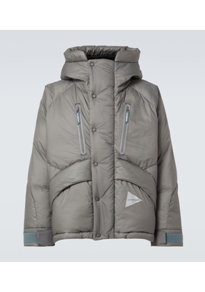 And Wander Logo puffer jacket