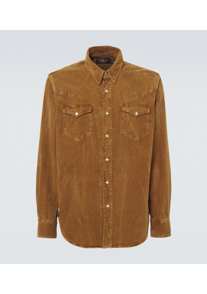 RRL Buffalo West cotton corduroy shirt