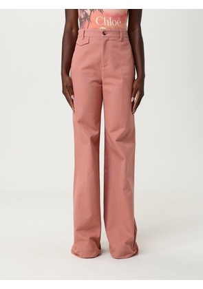 Pants CHLOÉ Woman color Pink