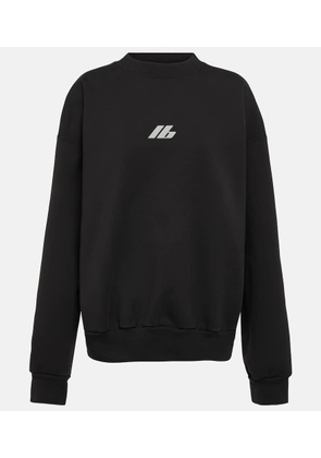 Balenciaga Crewneck cotton jersey sweatshirt
