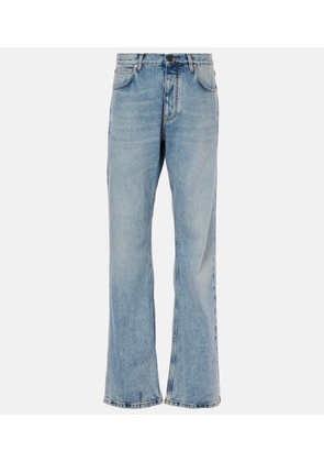 Balenciaga Mid-rise wide-leg jeans